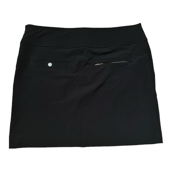 WOMENS SIZE 6 TITLE NINE ACTIVE HIKING SKIRT BLACK - Picture 2 of 6